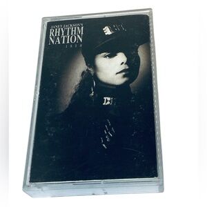 🍄 Janet Jackson's Rhythm Nation 1814 Cassette Tape